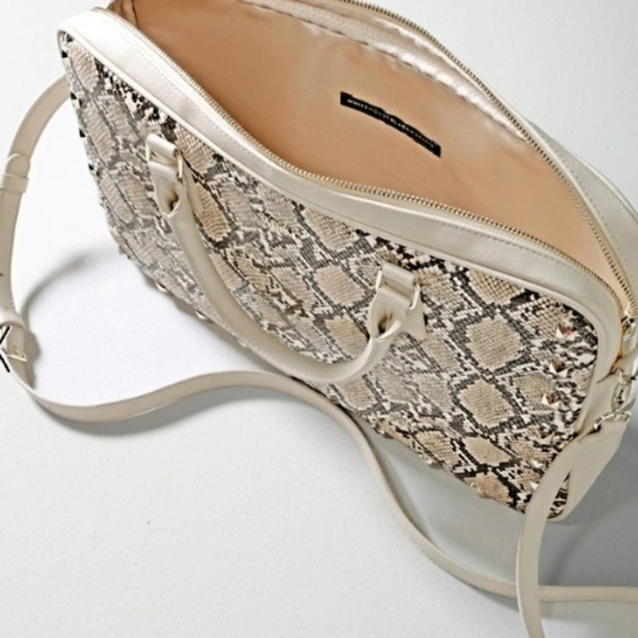 White House Black Market Python Print Computer Bag - Picture 5 of 5